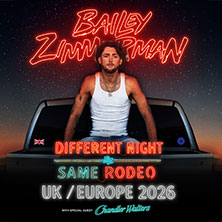Bailey Zimmerman - Different Night Same Rodeo Tour 2026 08.09.2026 Docks Hamburg