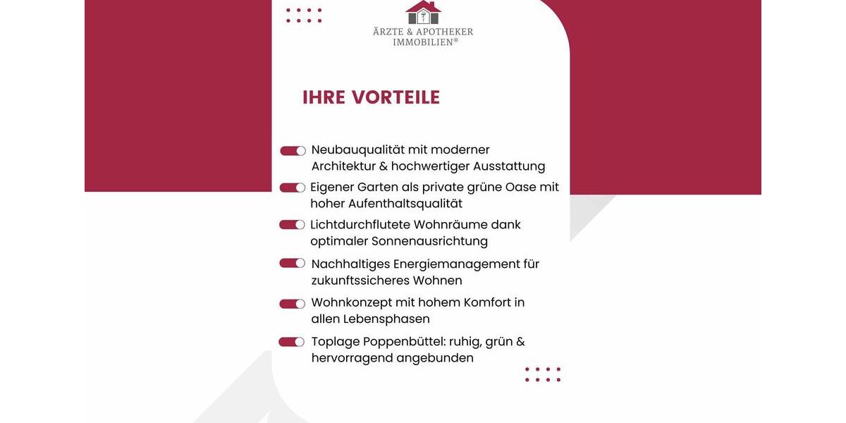 Erdgeschoßwohnung Hamburg Wandsbek - 3 Zimmer, 84 m&sup2;, 1.890&euro; | Angebot:24715615