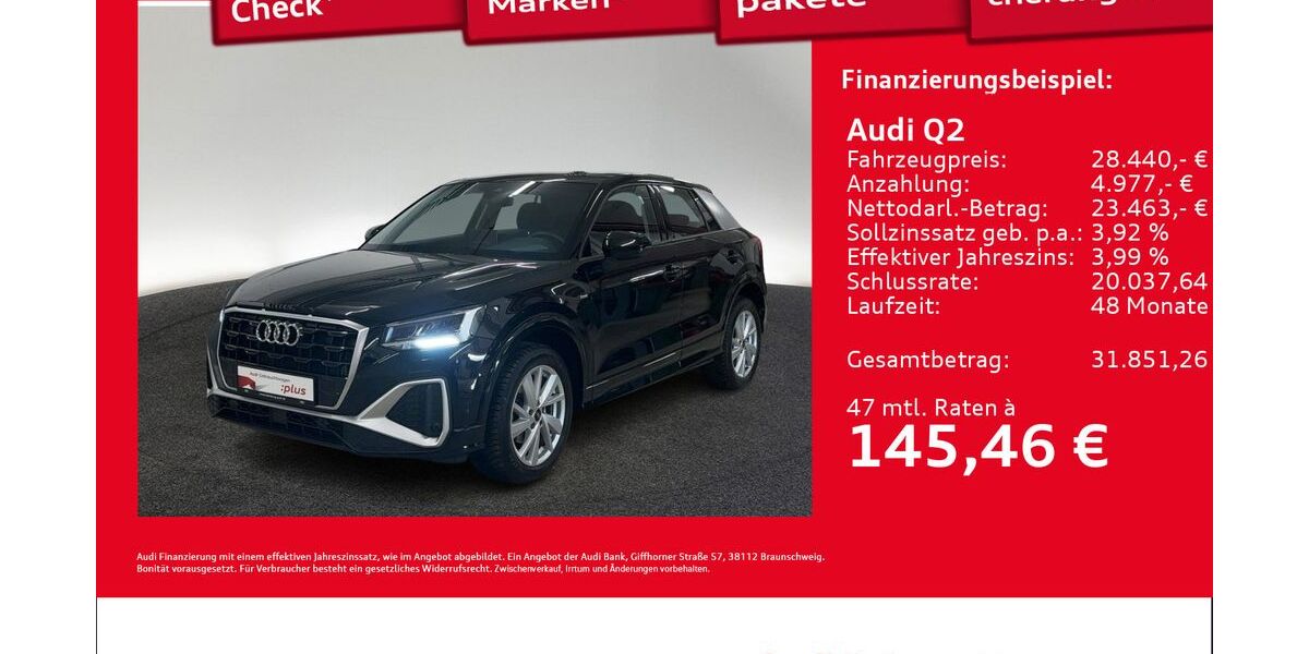 Audi Q2 27.444 km 27.450 &euro; Hamburg 20537