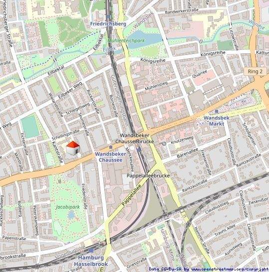 Gewerbeobjekt Hamburg / Eilbek Eilbek - 4 Zimmer, 1.200&euro; | Angebot:25837693