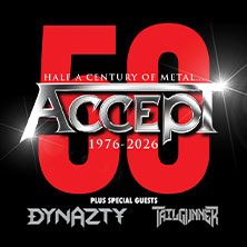 ACCEPT - 50th Anniversary Tour 2026 11.12.2026 Inselpark Arena