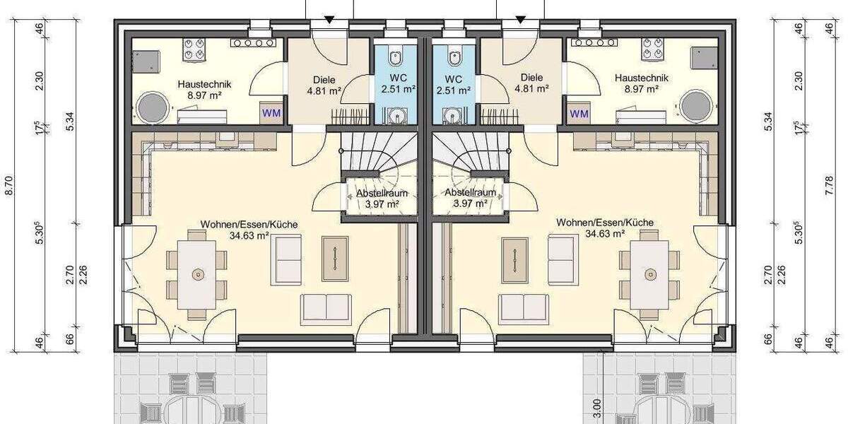 Doppelhaushälfte Hamburg Poppenbüttel - 679.900&euro; | Angebot:25799358