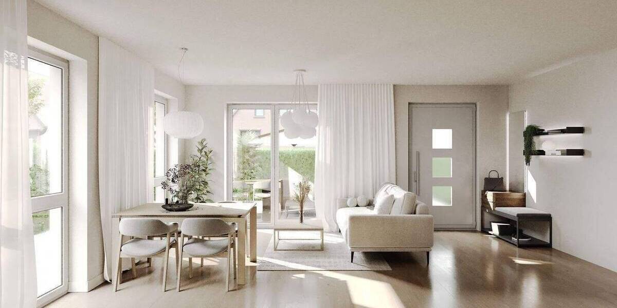 Terrassenwohnung Hamburg Tonndorf - 2 Zimmer, 329.900&euro; | Angebot:26826417