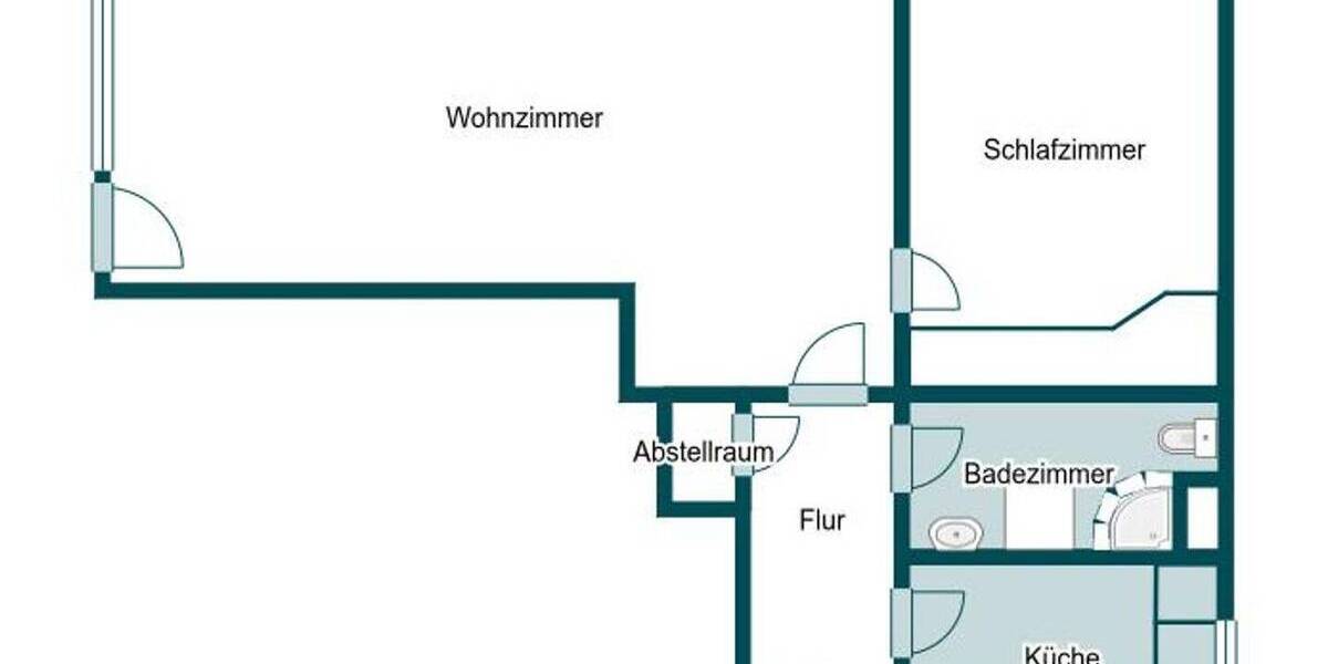 Etagenwohnung Hamburg Rahlstedt - 2 Zimmer, 66 m&sup2;, 248.000&euro; | Angebot:25939360