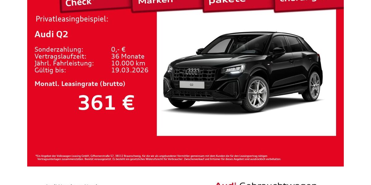 Audi Q2 32.996 km 35.980 &euro; Hamburg 22419