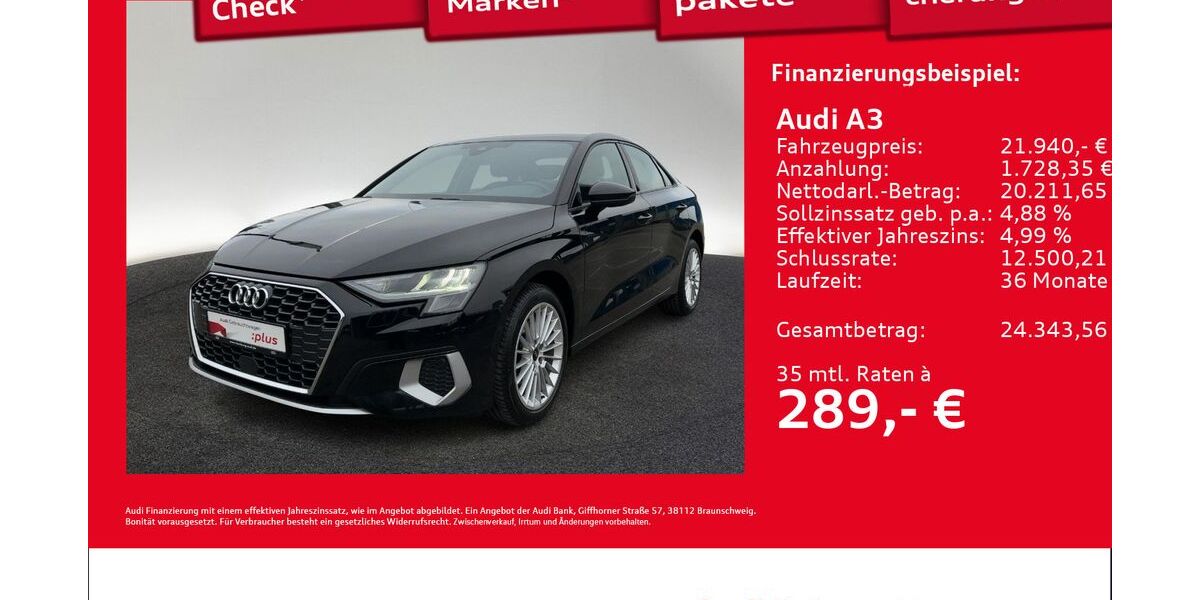 Audi A3 65.883 km 21.940 &euro; Hamburg 22419