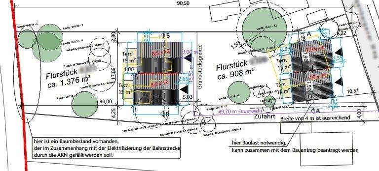 Grundstück Hamburg Schnelsen - 1.090.000&euro; | Angebot:25700481