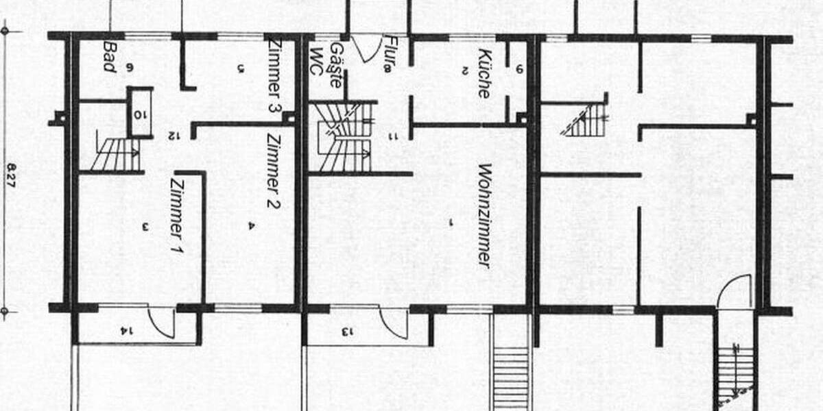 Reihenmittelhaus Reinbek - 4 Zimmer, 90 m&sup2;, 398.000&euro; | Angebot:25778507