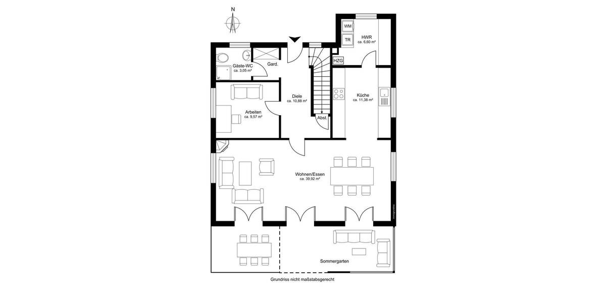 Einfamilienhaus Hamburg / Bergstedt Bergstedt - 4 Zimmer, 154 m&sup2;, 935.000&euro; | Angebot:26017169