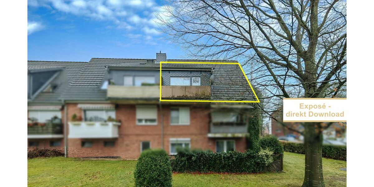 Kapital clever parken– Vermietete Dachgeschosswohnung mit Balkon - Dachgeschoßwohnung Wrist | Angebot:25456611