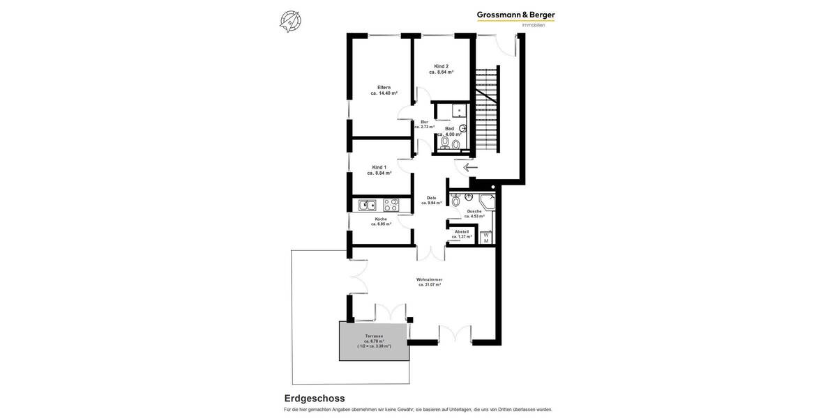 Etagenwohnung Hamburg Bramfeld - 4 Zimmer, 95 m&sup2;, 645.000&euro; | Angebot:25968438