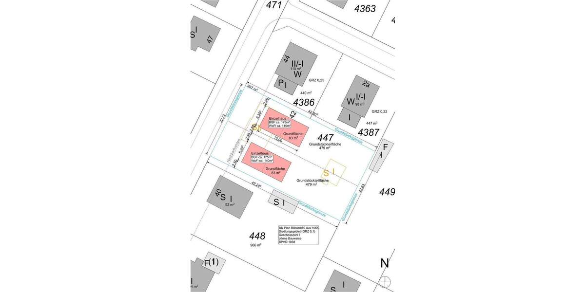 Grundstück Hamburg Billstedt - 339.000&euro; | Angebot:25797386