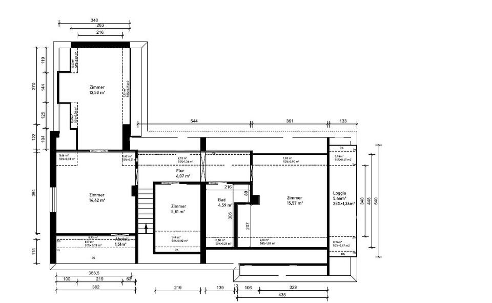 Einfamilienhaus Hamburg Wandsbek - 6.5 Zimmer, 152 m&sup2;, 600.000&euro; | Angebot:26050471