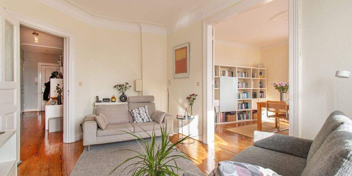 Etagenwohnung Hamburg Winterhude - 3 Zimmer, 67 m&sup2;, 495.000&euro; | Angebot:25773872