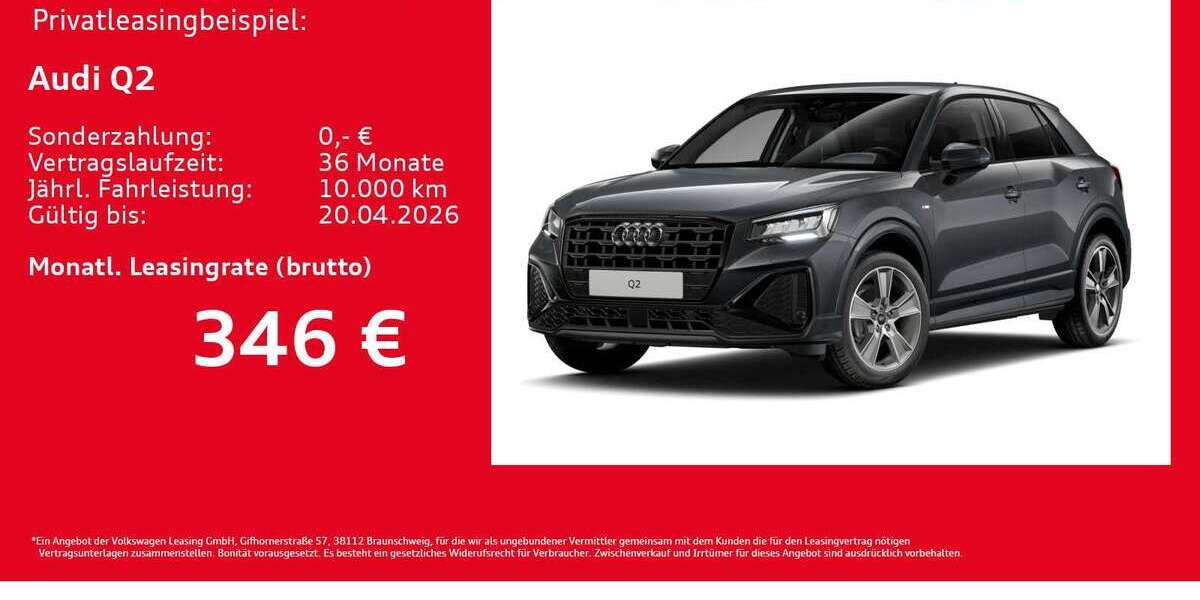 Audi Q2 6.901 km 34.981 &euro; Hamburg 20537