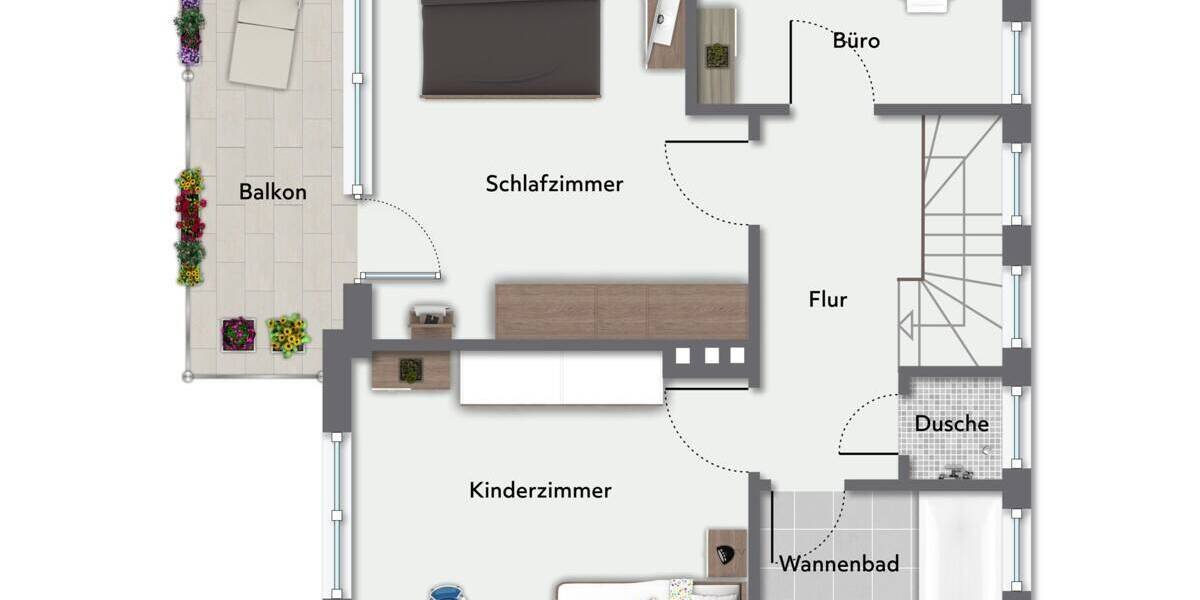 Reihenmittelhaus Kaltenkirchen - 4 Zimmer, 113 m&sup2;, 279.000&euro; | Angebot:26733387