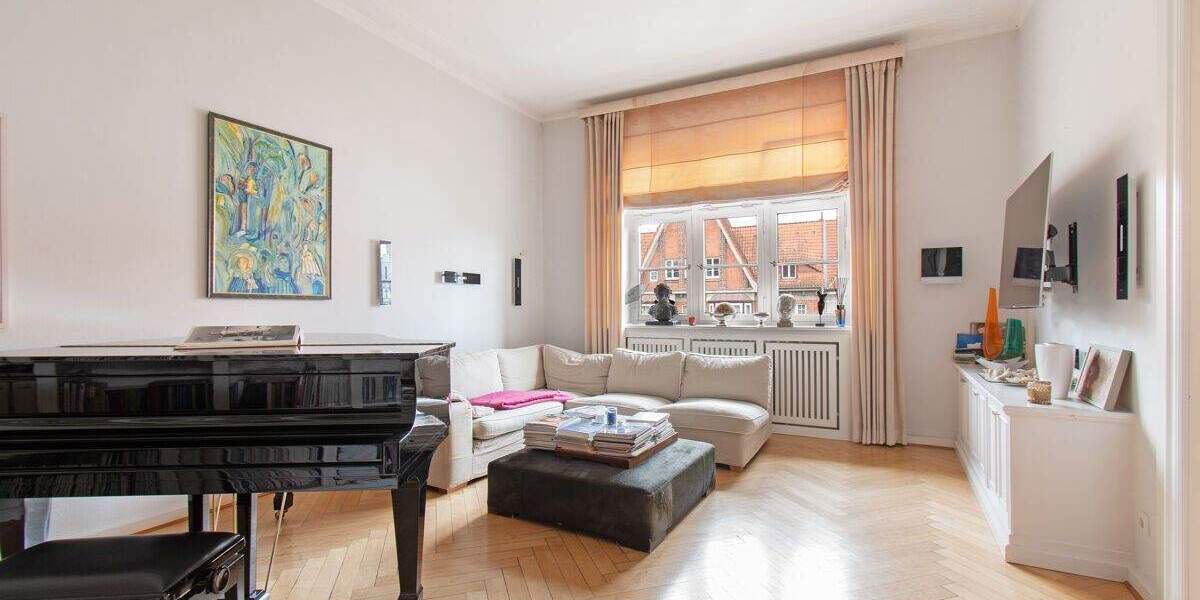 Etagenwohnung Hamburg Rotherbaum - 7 Zimmer, 248 m&sup2;, 2.150.000&euro; | Angebot:25773870