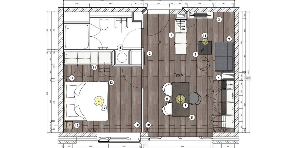 Etagenwohnung Hamburg Hamburg-Mitte - 2 Zimmer, 41 m&sup2;, 1.158&euro; | Angebot:25127281