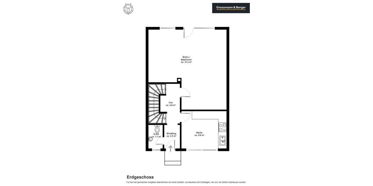 Reihenendhaus Hamburg Lohbrügge - 3 Zimmer, 100 m&sup2;, 395.000&euro; | Angebot:25796410