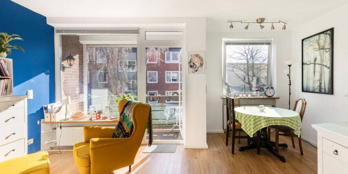 Etagenwohnung Hamburg Eidelstedt - 2 Zimmer, 66 m&sup2;, 274.000&euro; | Angebot:25928701