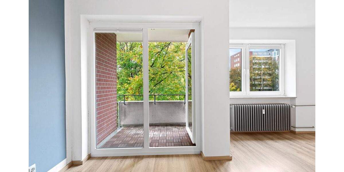 Etagenwohnung Hamburg Niendorf - 2 Zimmer, 46 m&sup2;, 198.000&euro; | Angebot:25667890