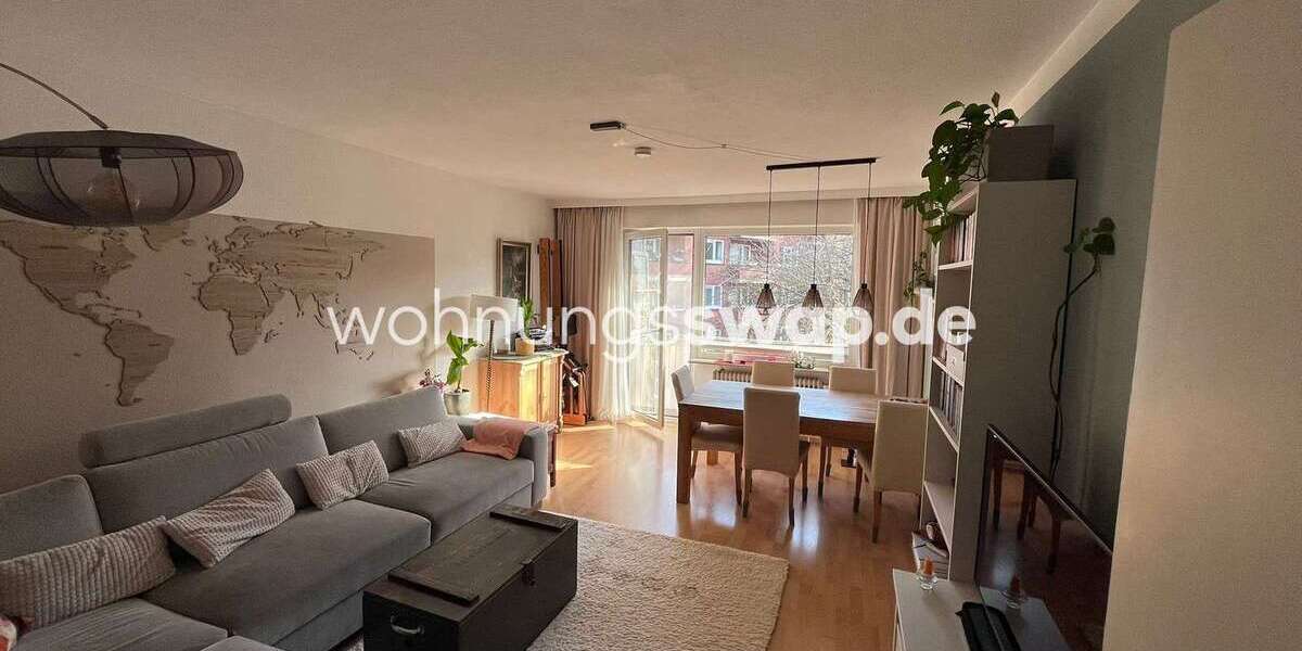 Etagenwohnung Hamburg-Mitte Mitte - 3 Zimmer, 75 m&sup2;, 1.080&euro; | Angebot:25474714