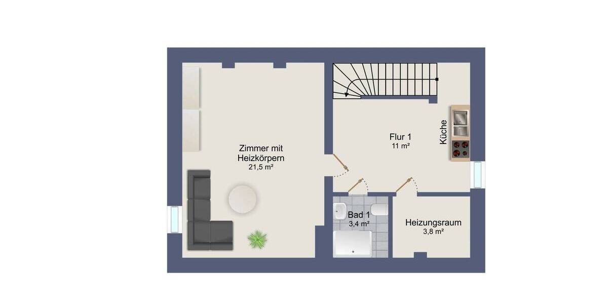 Reihenmittelhaus Hamburg / Rahlstedt Rahlstedt - 4 Zimmer, 92 m&sup2;, 398.000&euro; | Angebot:25678393