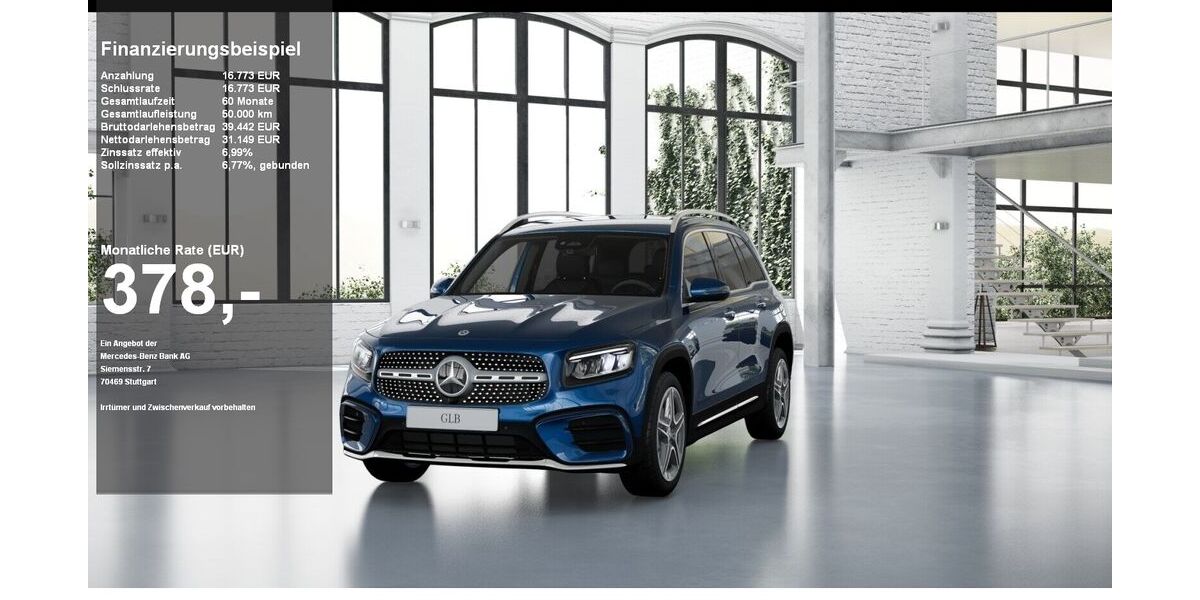 Mercedes-Benz GLB 220 2.555 km 47.922 &euro; Bad Oldesloe 23843