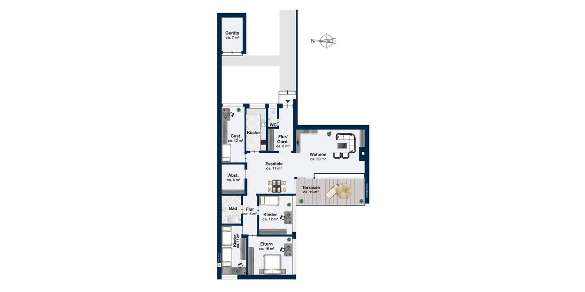 Bungalow Hamburg Lohbrügge - 5 Zimmer, 132 m&sup2;, 475.000&euro; | Angebot:25778651