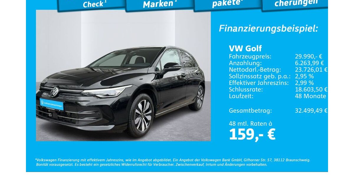 VW Golf 21.309 km 29.990 &euro; Glinde 21509