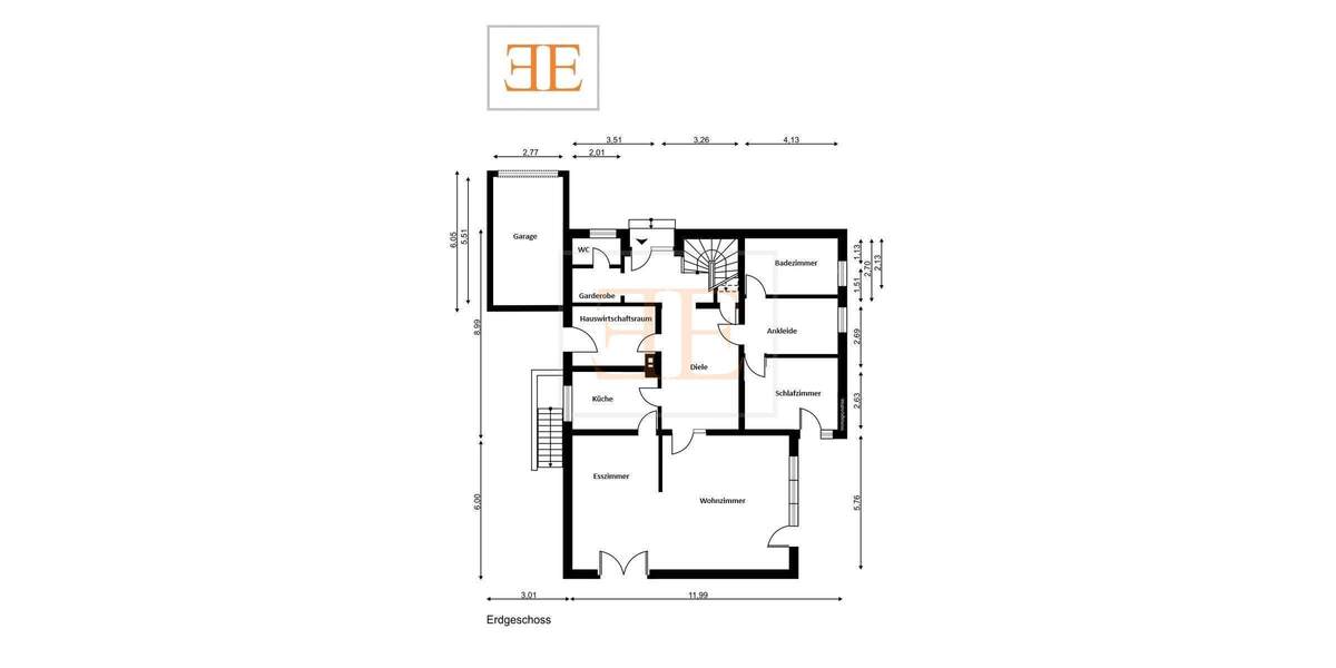 Edles Wohnen in Appen: Granitboden, zwei Bäder, Gäste-WC, traumhafter Garten und Indoor-Schwimmbad - Einfamilienhaus Appen Etz | Angebot:25806419