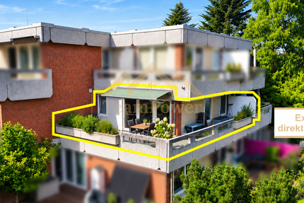 Modernisiertes Schmuckstück mit Dachterrasse mit Blick ins Grüne & TG - Stellplatz! - Wohnung Halstenbek | Angebot:27303023