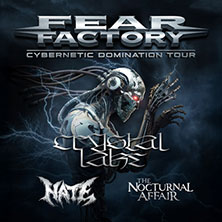 Fear Factory - Cybernetic Domination Tour 16.09.2026 Markthalle Hamburg