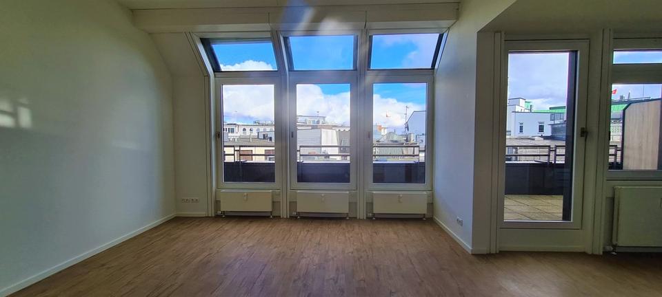 Dachgeschoßwohnung Hamburg Hamburg-Mitte - 1 Zimmer, 50 m&sup2;, 1.326&euro; | Angebot:25627388