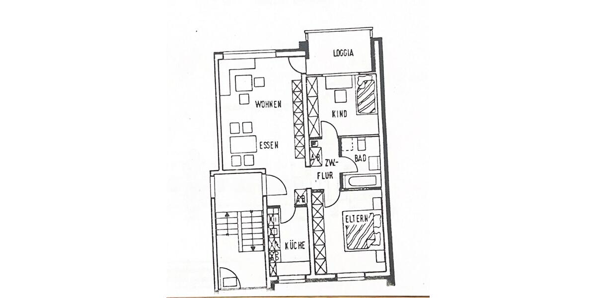 Etagenwohnung Kölln-Reisiek Reisiek - 3 Zimmer, 67 m&sup2;, 249.999&euro; | Angebot:25256916
