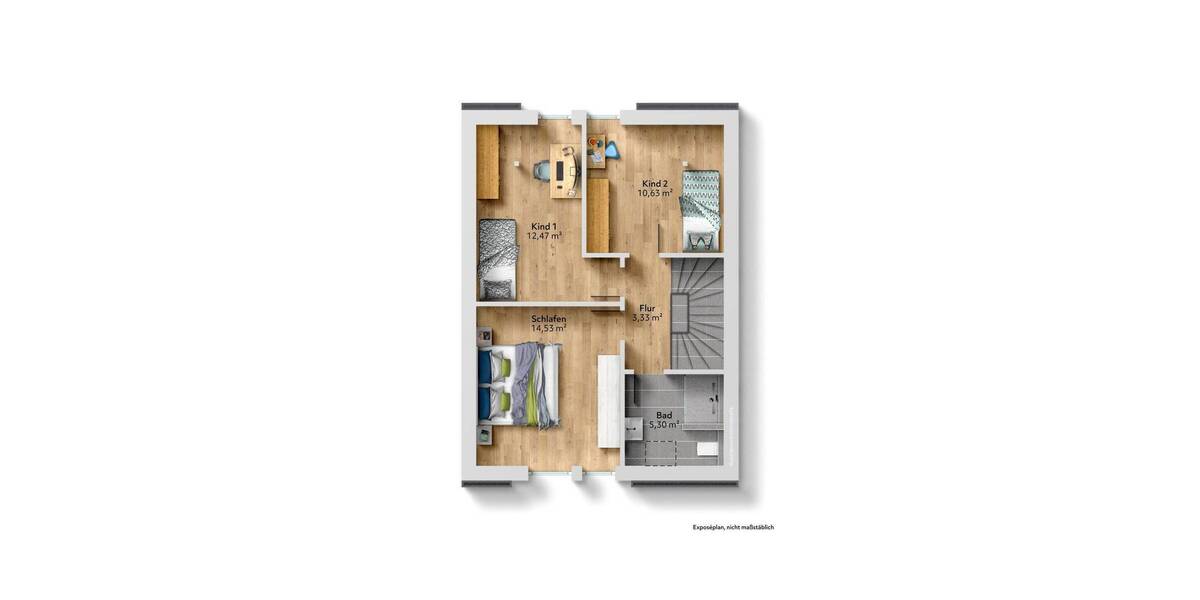 Reihenmittelhaus Quickborn - 4 Zimmer, 97 m&sup2;, 439.000&euro; | Angebot:25771051