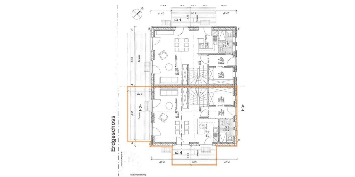 Doppelhaushälfte Hamburg Bergstedt - 4 Zimmer, 189 m&sup2;, 2.750&euro; | Angebot:25700459