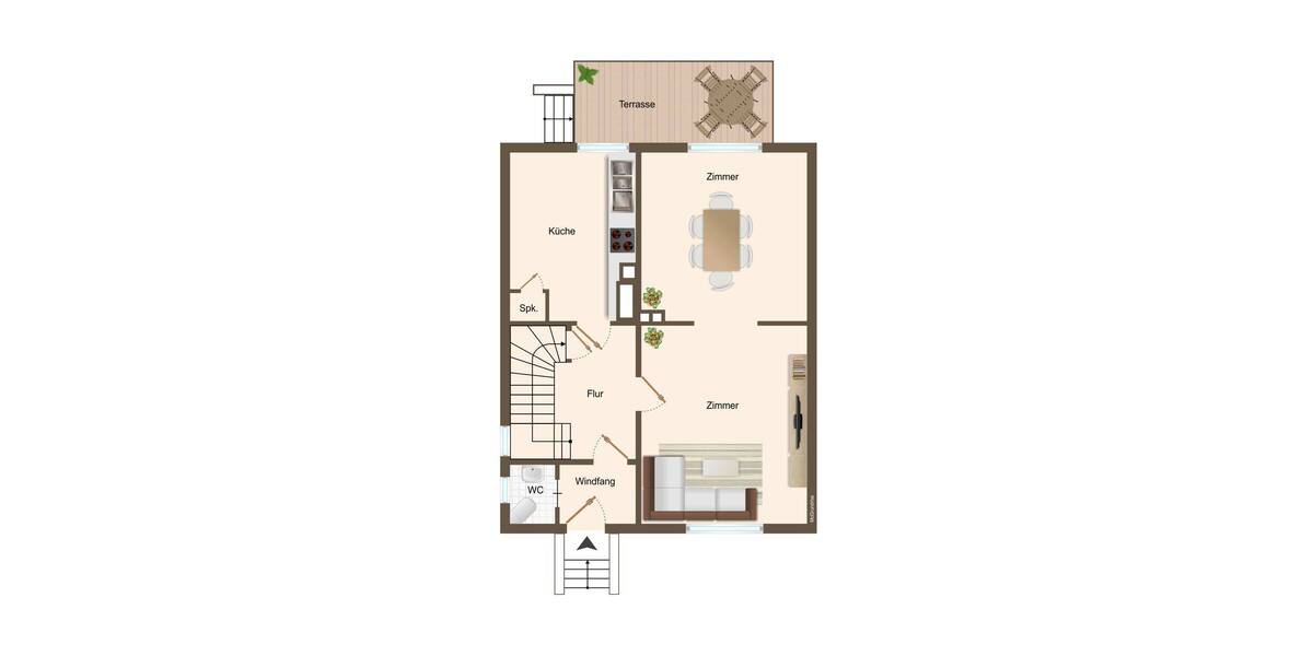 Einfamilienhaus Hamburg Poppenbüttel - 4 Zimmer, 115 m&sup2;, 700.000&euro; | Angebot:26080101