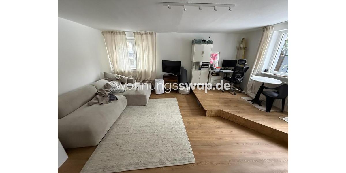 Etagenwohnung Hamburg Uhlenhorst - 2 Zimmer, 53 m&sup2;, 636&euro; | Angebot:25229608
