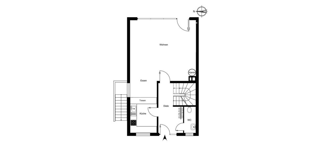 Doppelhaushälfte Reinbek - 4 Zimmer, 90 m&sup2;, 398.000&euro; | Angebot:26641653