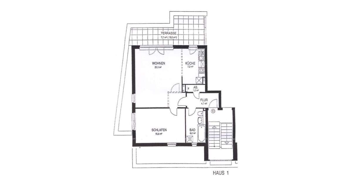 Etagenwohnung Hamburg Bahrenfeld - 2 Zimmer, 68 m&sup2;, 440.000&euro; | Angebot:25741582
