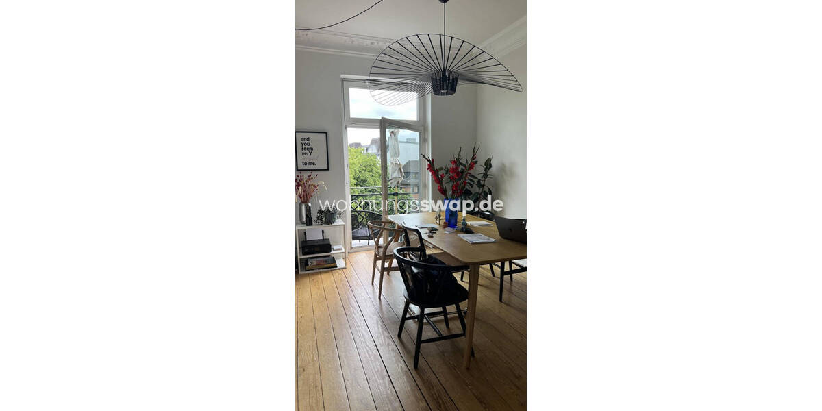 Etagenwohnung Hamburg Hoheluft-West - 3 Zimmer, 70 m&sup2;, 980&euro; | Angebot:25914181