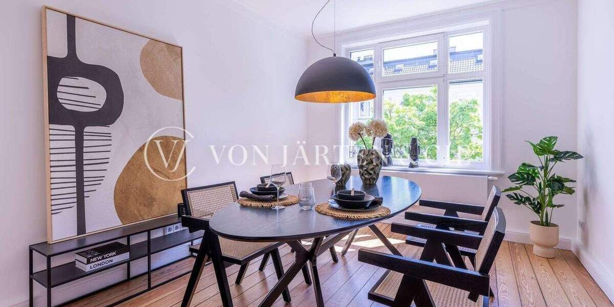 Etagenwohnung Hamburg Uhlenhorst - 2 Zimmer, 47 m&sup2;, 499.000&euro; | Angebot:25671904