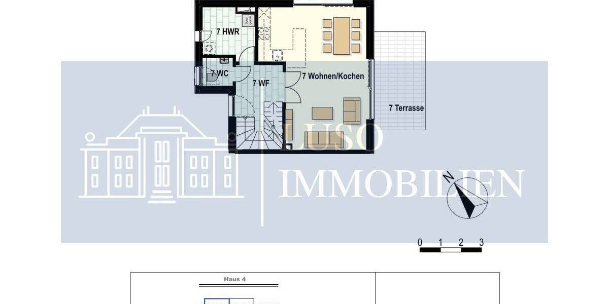 Doppelhaushälfte Wedel Marienhof - 4 Zimmer, 136 m&sup2;, 852.798&euro; | Angebot:25667298