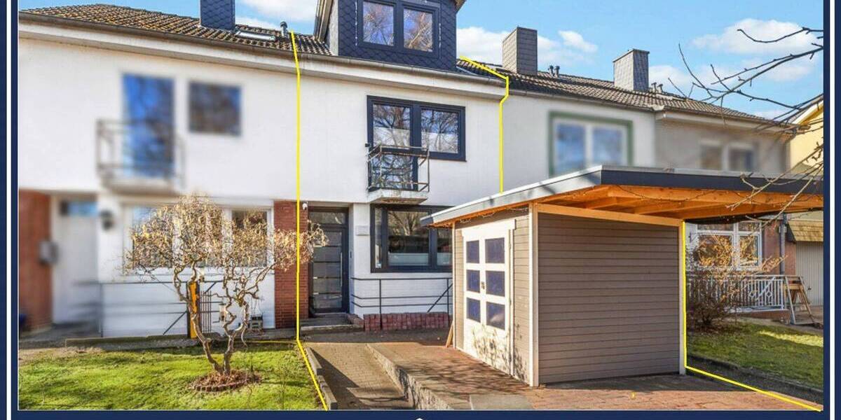 Reihenmittelhaus Norderstedt Harksheide - 5 Zimmer, 100 m&sup2;, 399.000&euro; | Angebot:25938366