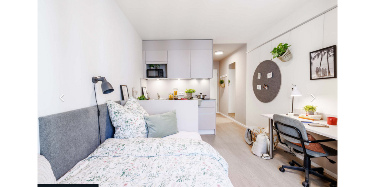 Etagenwohnung Hamburg Hamburg-Mitte - 1 Zimmer, 22 m&sup2;, 1.133&euro; | Angebot:25393743