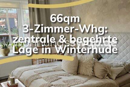 Wohnung Hamburg Winterhude - 3 Zimmer, 66 m&sup2;, 1.000&euro; | Angebot:25935139