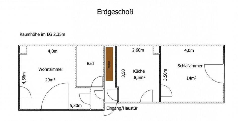 Doppelhaushälfte Uetersen - 3.5 Zimmer, 70 m&sup2;, 279.000&euro; | Angebot:26033339