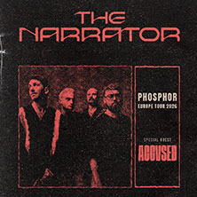 The Narrator - PHOSPHOR EUROPE TOUR 2026 09.10.2026 Bahnhof Pauli