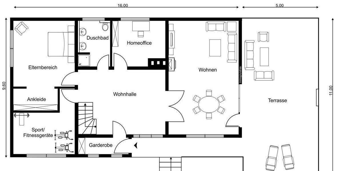 Einfamilienhaus Hamburg / Duvenstedt Duvenstedt - 6 Zimmer, 111 m&sup2;, 895.000&euro; | Angebot:25690313
